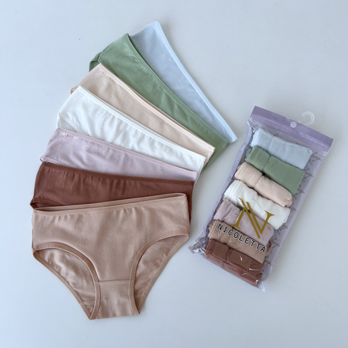Набор детских трусиков неделек 12-13 лет ( 7шт/уп ) ТМ Nicoletta