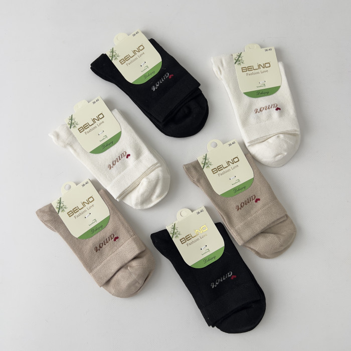 Женские хлопковые носки 36-40 (6 шт/уп)