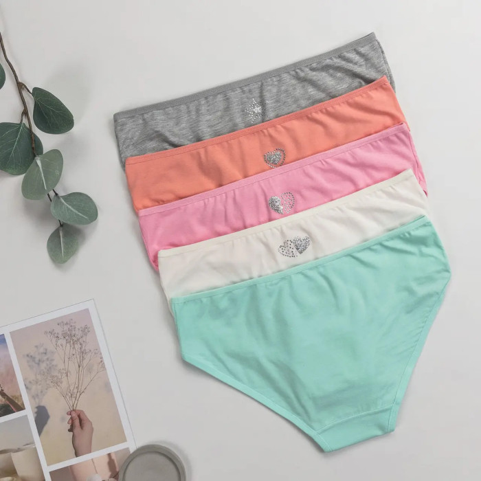 Детские трусики для девочек 14-15 лет (5шт/уп) ТМ Nicoletta