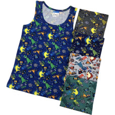 Майка для хлопчиків 2 роки ТМ Nicoletta (5шт/уп)