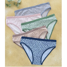 Женские хлопковые трусики -5 шт. Размер: 2XL