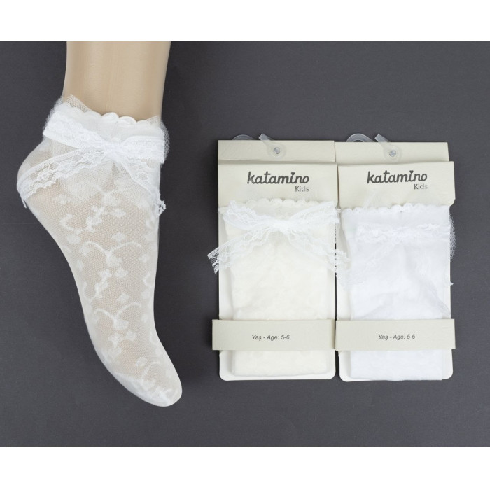 Носки капроновые 5-6 лет для девочек ТМ Katamino (6 шт/уп)