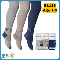 Колготки хлопковые для мальчиков р 5-6 лет  Belino (3 шт/уп)