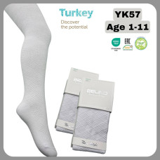 Колготки для девочек хлопковые р 11-12 лет TM Belino (3 шт/уп)