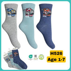 Хлопковые носки для мальчиков 1-2 года ТМ Belino (6 шт/уп)