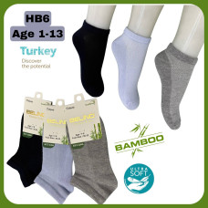 Носки хлопковые 3-4 года ТМ Belino (6 шт/уп) сетка