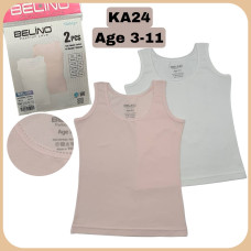Майка для дівчинки 5-6 років ( 6 шт/уп ) TM Belino