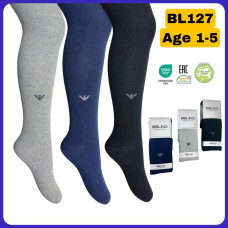 Колготки хлопковые для мальчиков р 1-2 года  Belino (3 шт/уп)