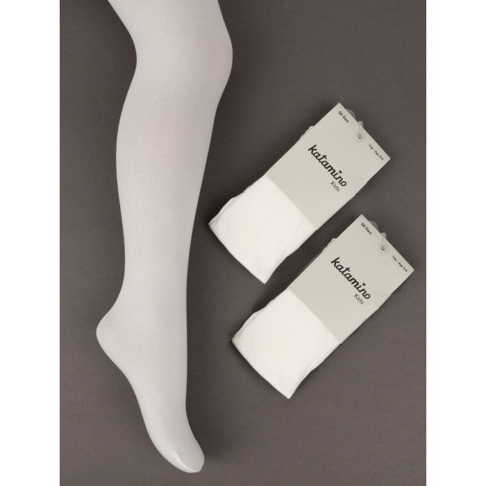 Колготки  для дівчаток капронові крем 9-10 років TM Katamino  (3 шт/уп)