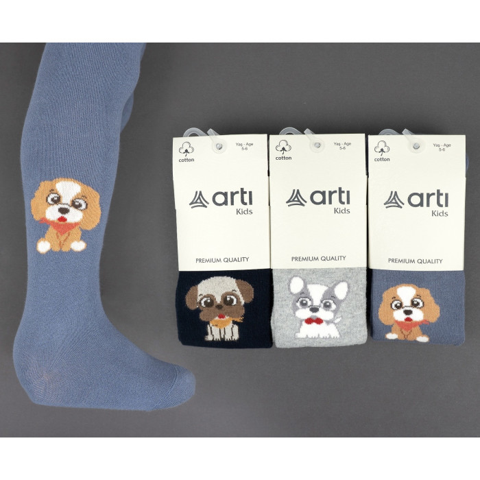 Хлопковые колготки детские 1-2 года TM Arti (3 шт/уп) 