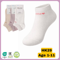 Носки хлопковые 11-12 лет для девочек ТМ Belino (6 шт/уп)