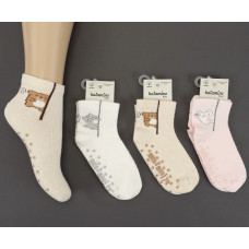 Носки хлопковые 1-2 года для девочек ТМ Katamino (6 шт/уп)