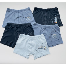 Дитячі труси боксерки для хлопчиків 2-3 роки (5 шт/уп)  ТМ Domi