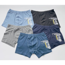 Дитячі труси боксерки для хлопчиків 10-11 років (5 шт/уп)  ТМ Domi