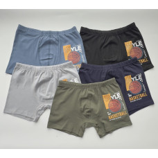 Дитячі труси боксерки для хлопчиків 10-11 років (5 шт/уп)  ТМ Domi