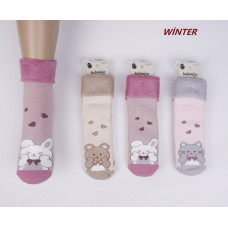 Махровые носки для девочек 7-8 лет ТМ Arti (6 шт/уп) 250235