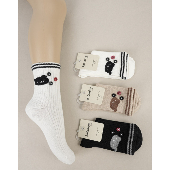 Детские носки для девочек 11-12 лет ТМ Katamino (6 шт/уп)