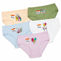 Детские трусики для девочек 4-5 лет (5шт/уп) ТМ Nicoletta