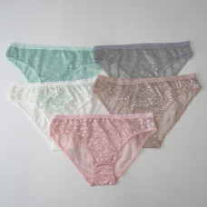 Трусики кружевные слипы (5 шт в упаковке) размер 2XL