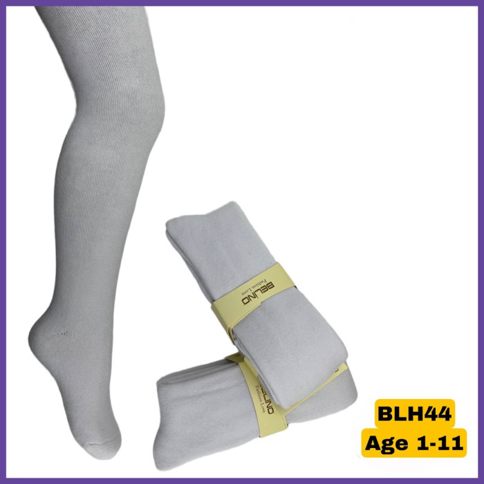 Махровые однотонные колготки р.9-10 лет ТМ Belino (3 шт/уп) белый