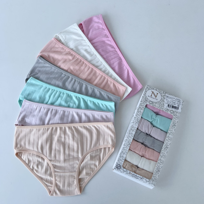 Набор детских трусиков неделек 10-11 лет ( 7шт/уп ) ТМ Nicoletta