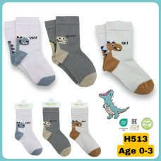 Носки хлопковые 0-6 мес ТМ Belino (6 шт/уп)