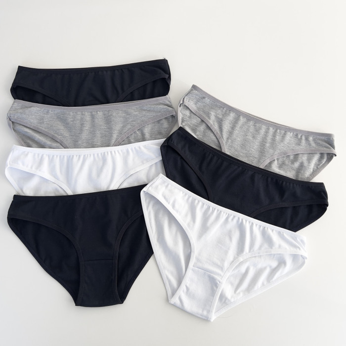 ОПТОМ. Набор женских трусов "Dominant" Размер: M. ( 7 шт/уп). Турция.