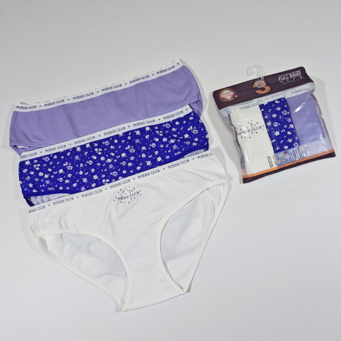 ОПТОМ. Набір жіночих трусів "Dominant". Розмір: 2XL. ( 3 шт/уп). Туреччина.