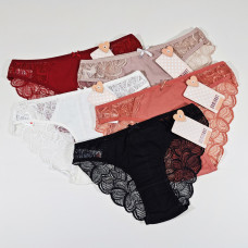 ОПТОМ. Набор женских трусов "Dominant". Размер: S. ( 5 шт/уп). Турция.