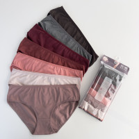 ОПТОМ. Набір жіночих трусів "Dominant" Розмір: 2XL. ( 7 шт/уп). Туреччина.