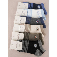 Бавовняні шкарпетки для хлопчиків 13-14 років ТМ Katamino сітка (6 шт/уп)