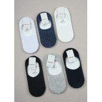 Бавовняні шкарпетки сліди для хлопчиків 13-14 років ТМ Katamino стіка (6 шт/уп)