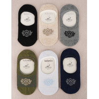 Бавовняні шкарпетки сліди для хлопчиків 11-12 років ТМ Katamino сітка (6 шт/уп)