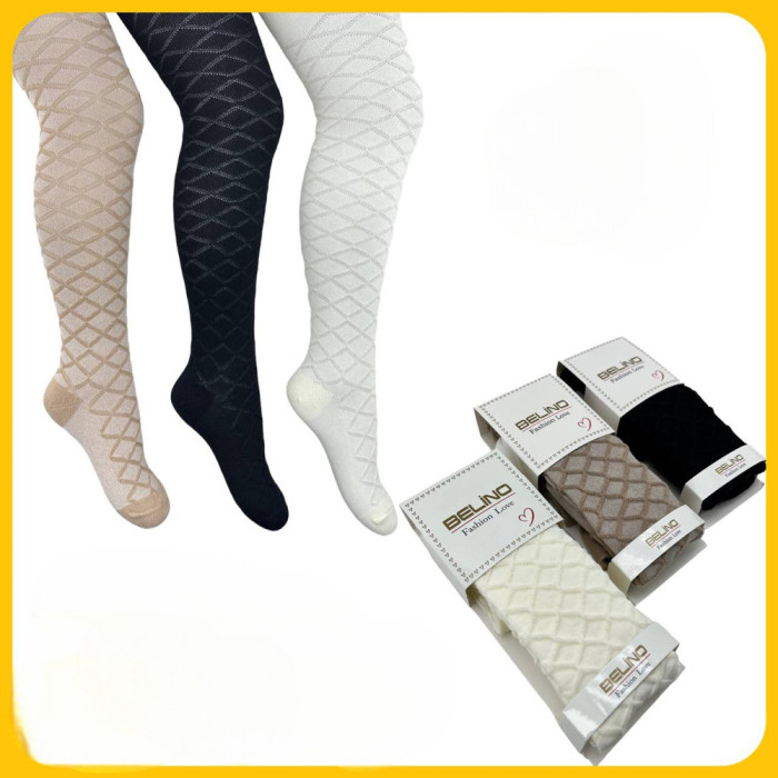 Колготки для девочек хлопковые р 1-2 года TM Belino (3 шт/уп)