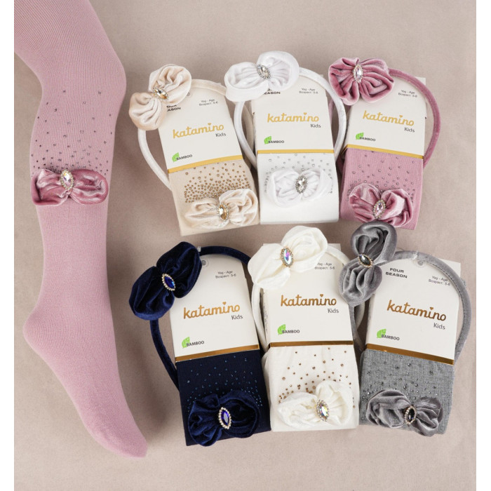 Колготки для девочек хлопковые 9-10 лет ТМ Katamino (6 шт/уп)