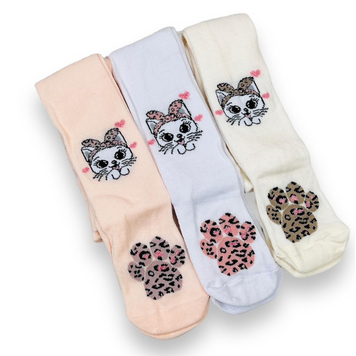 Колготки для девочек хлопковые р.5-6 лет Belino (3 шт/уп)