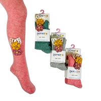 Колготки для девочек хлопковые 5-6 лет ТМ Defne (3 шт/уп)