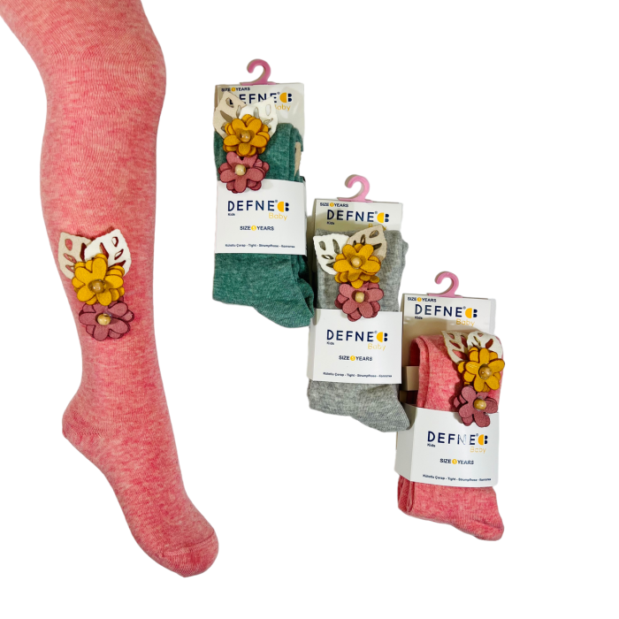 Колготки для девочек хлопковые 5-6 лет ТМ Defne (3 шт/уп)