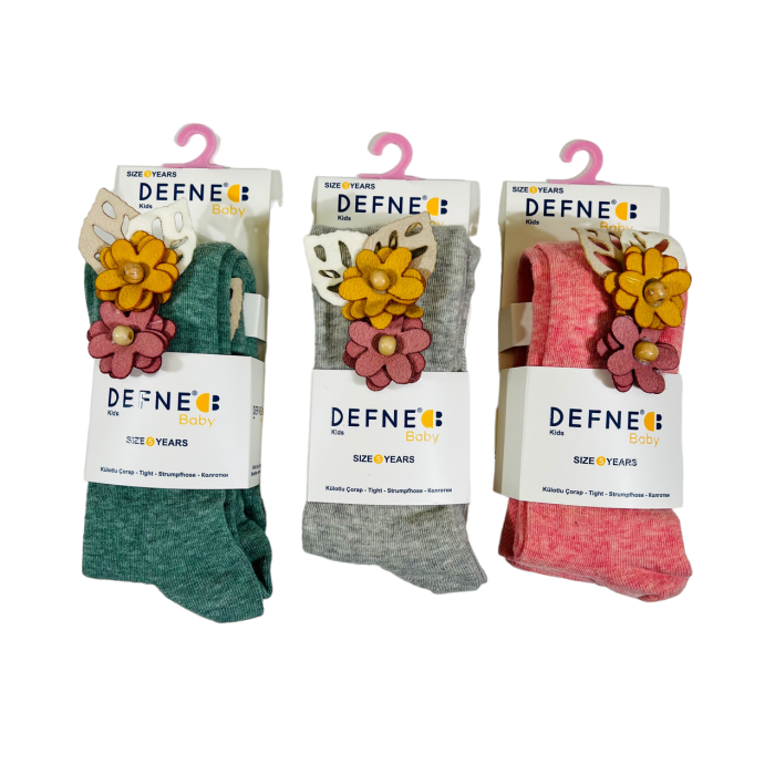 Колготки для девочек хлопковые 9-10 лет ТМ Defne (3 шт/уп)