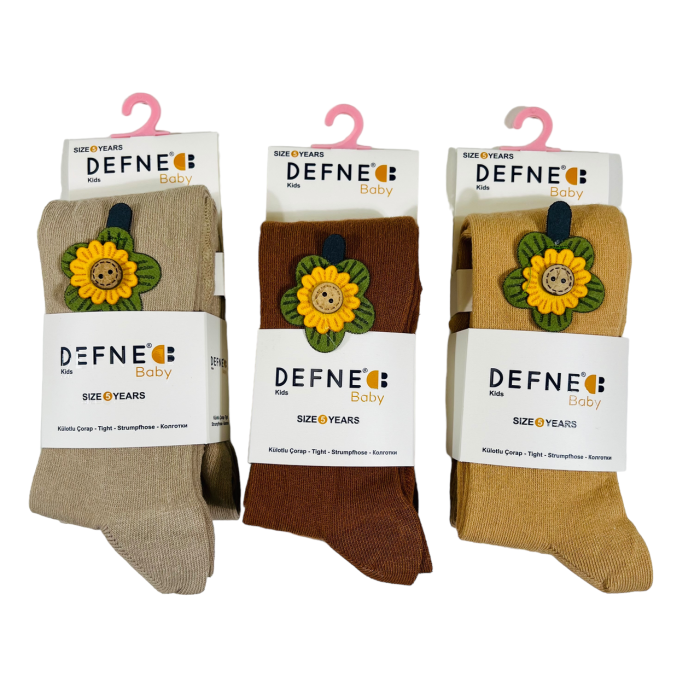 Колготки для девочек хлопковые 3-4 года ТМ Defne (3 шт/уп)