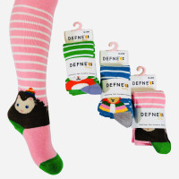 Колготки для новорожденных 0-6 мес ТМ Defne (3 шт/уп)