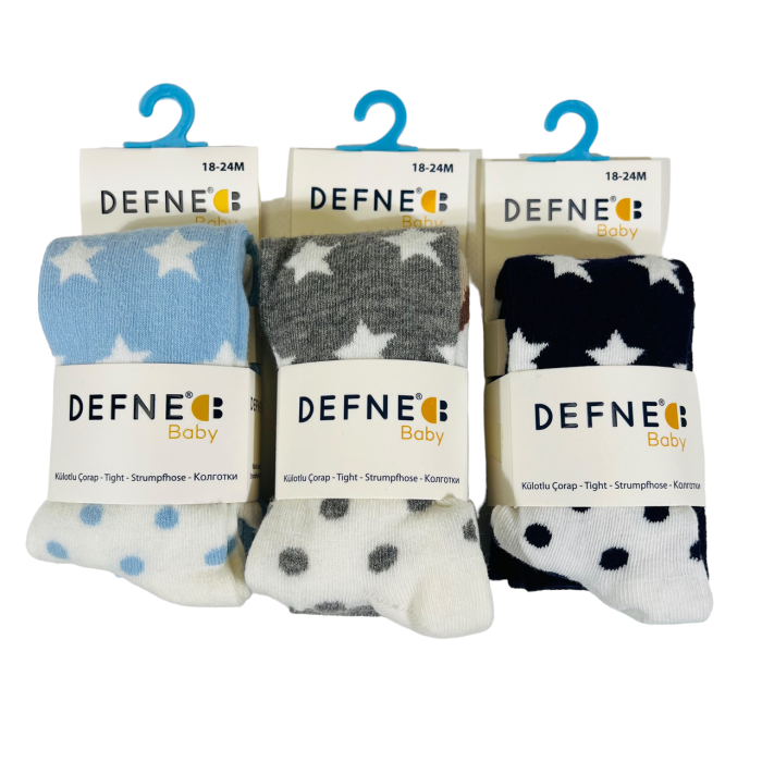 Колготки для немовлят 18-24 міс ТМ Defne (3 шт/уп)