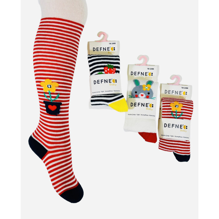 Колготки для немовлят 18-24 міс ТМ Defne (3 шт/уп)