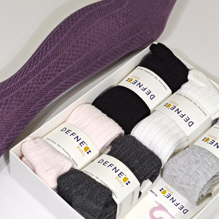 Колготки для новорожденных 6-12 мес ТМ Defne (6 шт/уп)