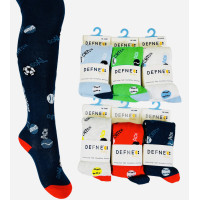 Колготки для новорожденных 0-6 мес ТМ Defne (6 шт/уп)