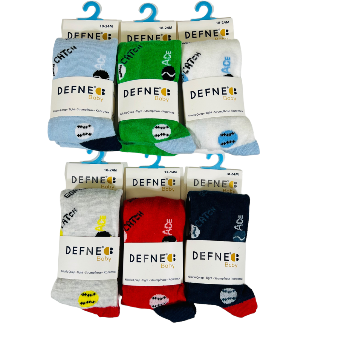 Колготки для новорожденных 18-24 мес ТМ Defne (6 шт/уп)