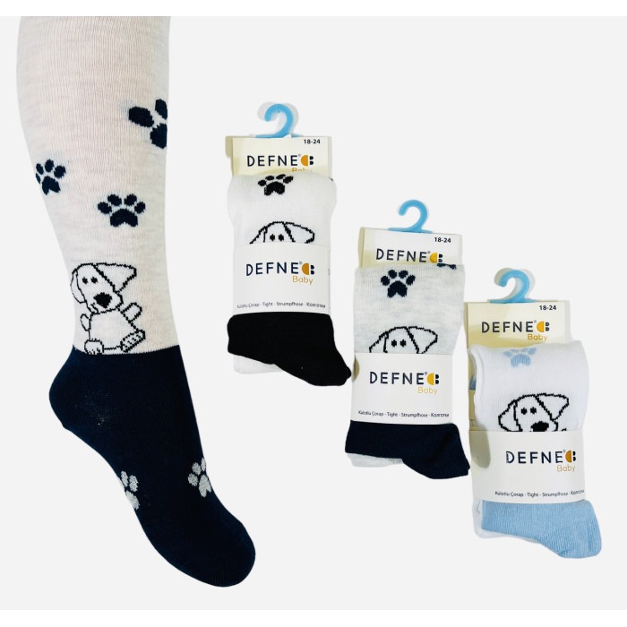 Колготки для немовлят 12-18 міс ТМ Defne (3 шт/уп)