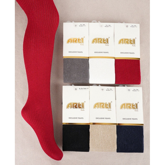 Колготки капроновые с люрексом 1-2 года TM Katamino (6 шт/уп)