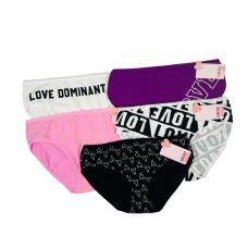 ОПТОМ. Набор женских трусов "Dominant". Размер: XL ( 5 шт/уп). Турция.
