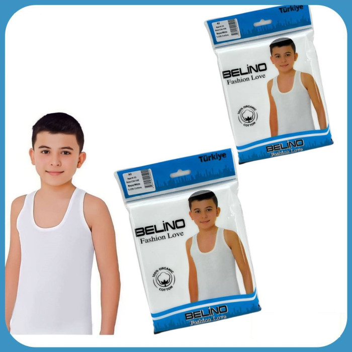 Майка для мальчиков 11-12 лет ТМ Belino (6шт/уп)